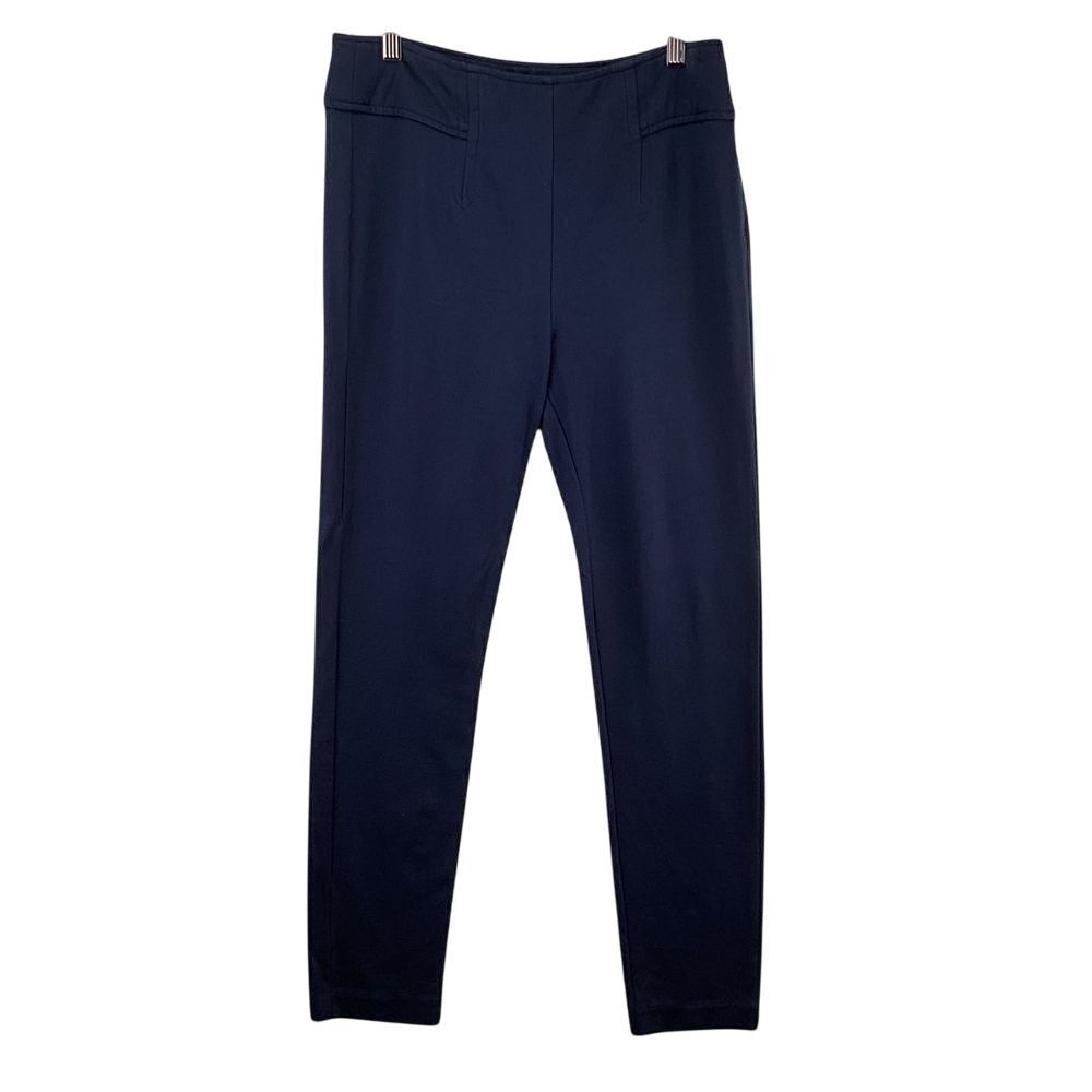 CAb Navy Pants Size 8 Career Wear Casual Office Trousers‎ Stretch Slacks